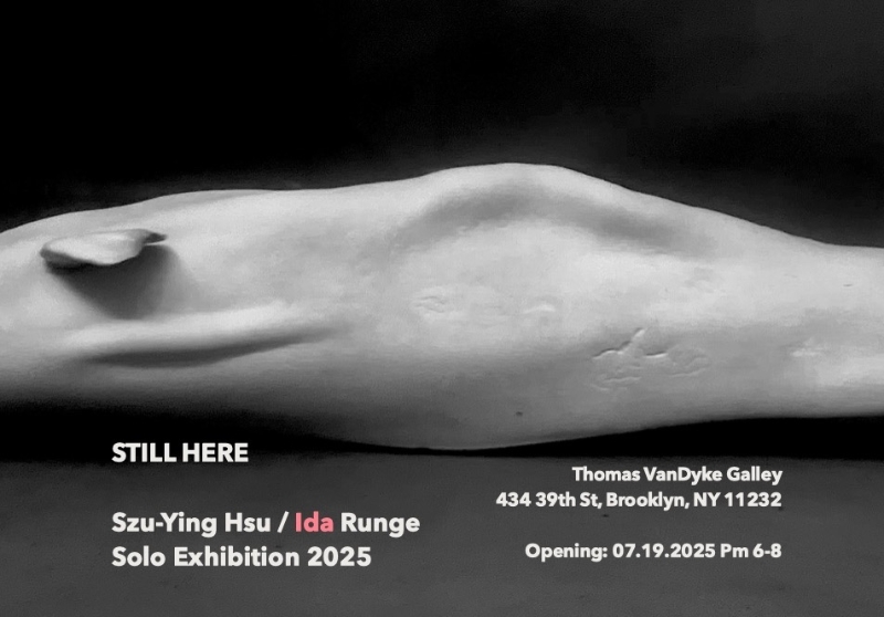 《STILL HERE》徐思穎紐約駐村個展計畫｜徐思穎｜國藝會補助成果檔案庫